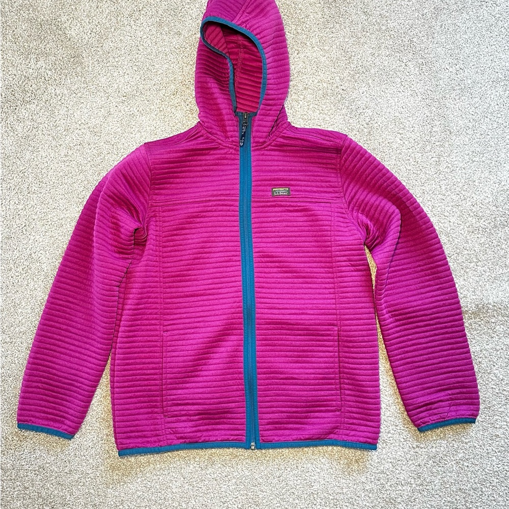 L.L Bean Girl’s Airlight Full-Zip Hoodie